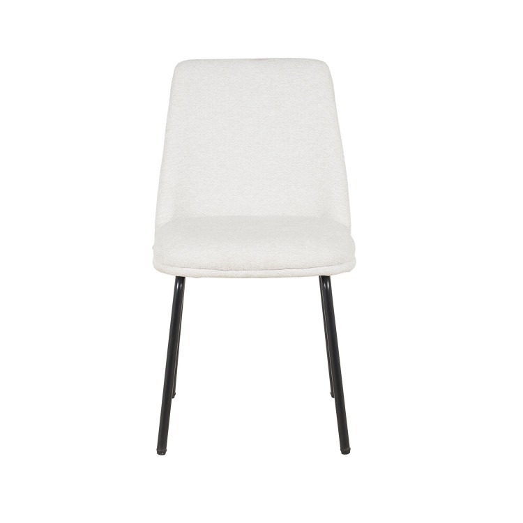 Chaise Lisa Sable Pieds Noirs-CasaThai