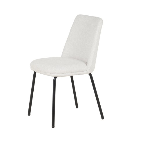 Chaise Lisa Sable Pieds Noirs-CasaThai