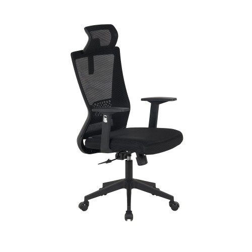 SEDIA DA SCRIVANIA COMFORT NERA