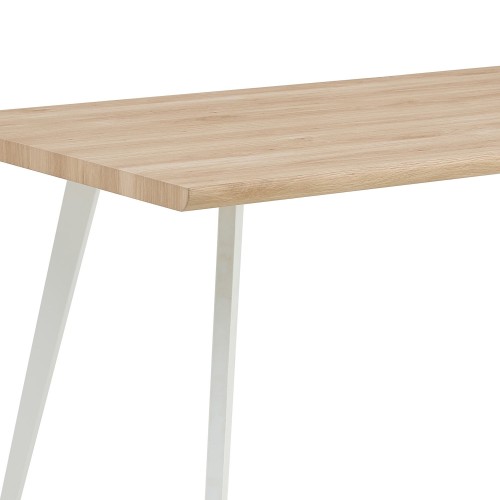 MESA ARYA MADERA PATA BLANCA
