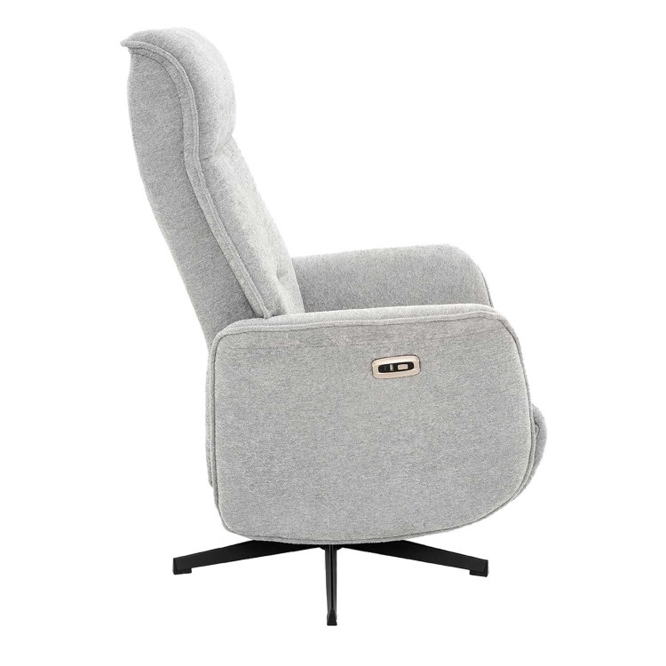 SILLÓN GOYA RELAX ELÉCTRICO GRIS CLARO