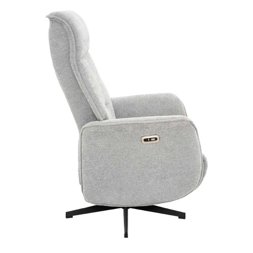 SILLÓN GOYA RELAX ELÉCTRICO GRIS CLARO