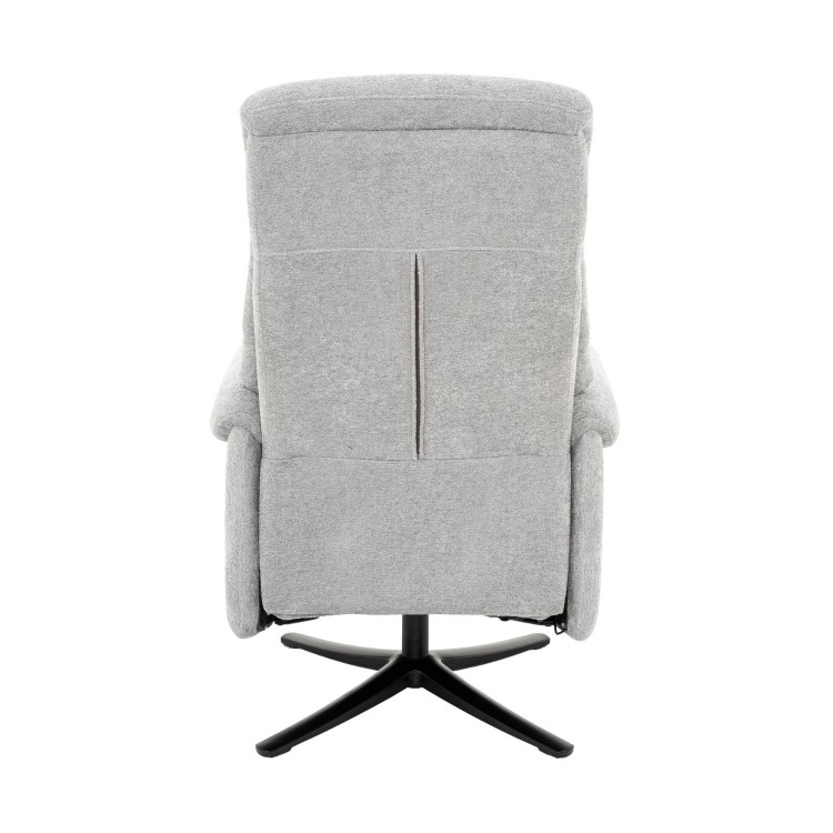 FAUTEUIL RELAX ÉLECTRIQUE CHIPRE GRIS CLAIR