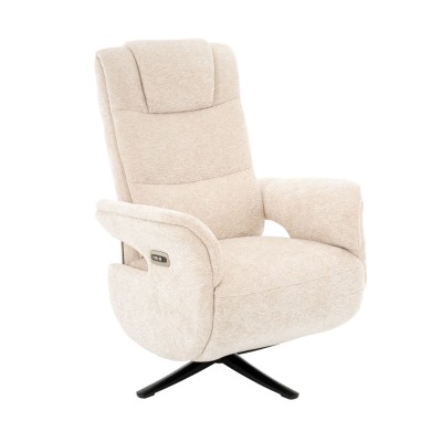 POLTRONA RELAX ELETTRICA MALTA COLORE SABBIA