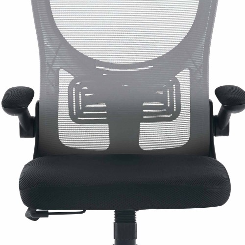 CHAISE DE BUREAU JARA GRISE ET NOIRE