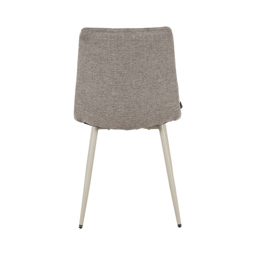 Silla Telma Marrón Pata Beige-CasaThai