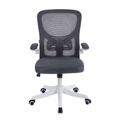 SILLA ESCRITORIO JARA GRIS Y NEGRA