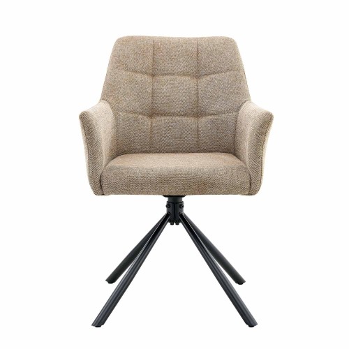FAUTEUIL FREDDY PIVOTANT CAFÉ