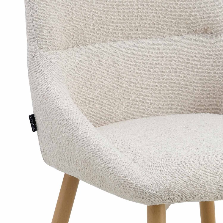 Chaise Niki Sable Pieds HÊtre-CasaThai