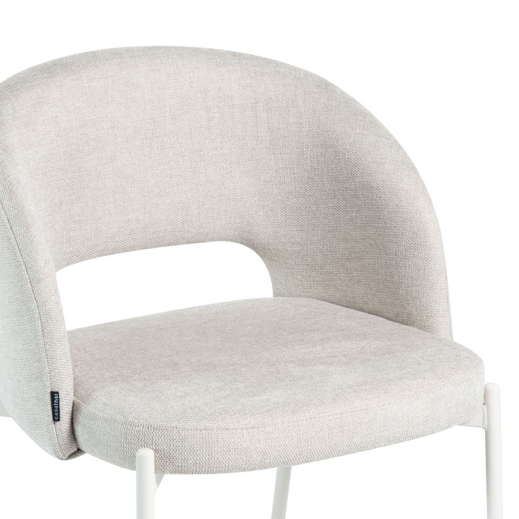 SEDIA CRONOS SABBIA GAMBA BEIGE