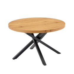 MESA EXTENSIBLE SIENNA MADERA PATA NEGRA