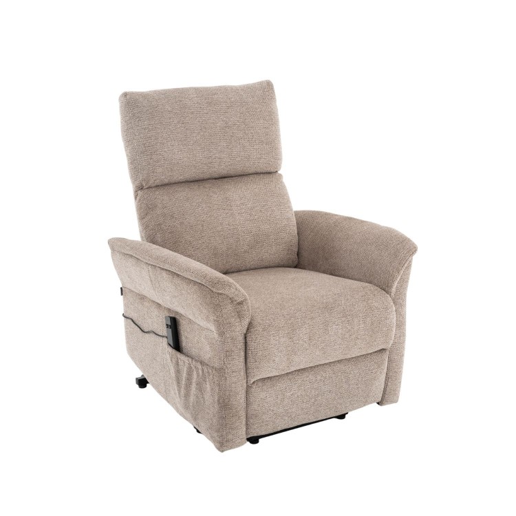 SILLÓN OLAF RELAX ELÉCTRICO MARRÓN RECLINABLE