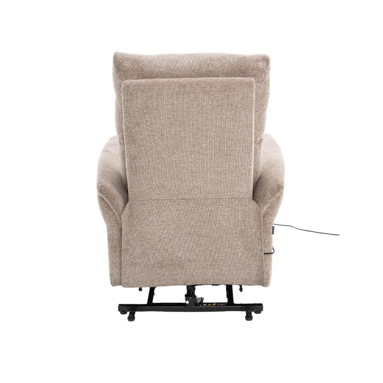 POLTRONA OLAF RELAX ELETTRICA MARRONE RECLINABILE