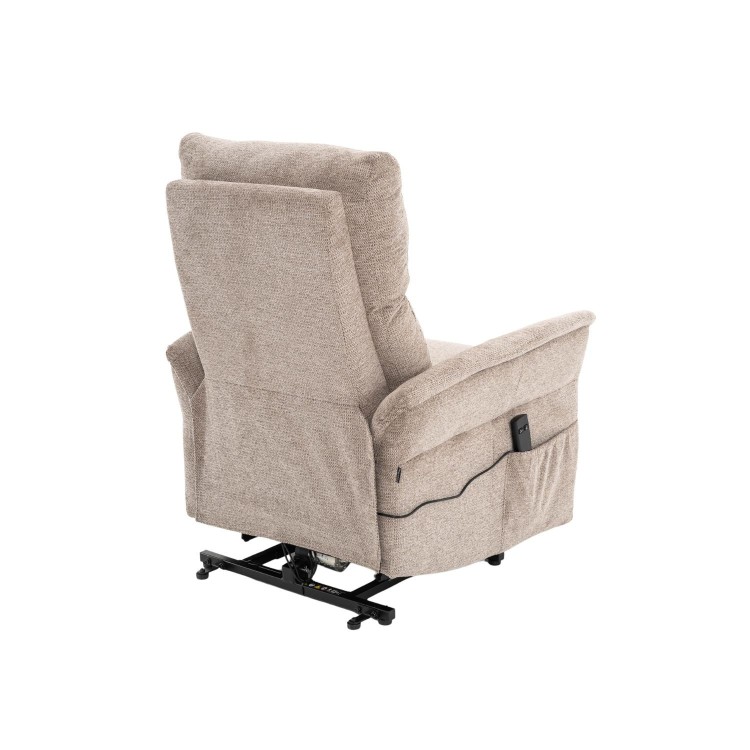 SILLÓN OLAF RELAX ELÉCTRICO MARRÓN RECLINABLE