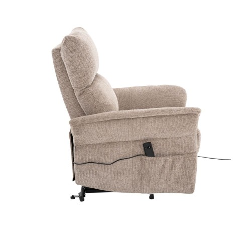 ELEKTRISCHER OLAF RELAXSESSEL BRAUN VERSTELLBAR