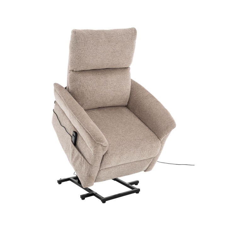 POLTRONA OLAF RELAX ELETTRICA MARRONE RECLINABILE