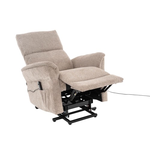 FAUTEUIL OLAF RELAX ÉLECTRIQUE MARRON INCLINABLE