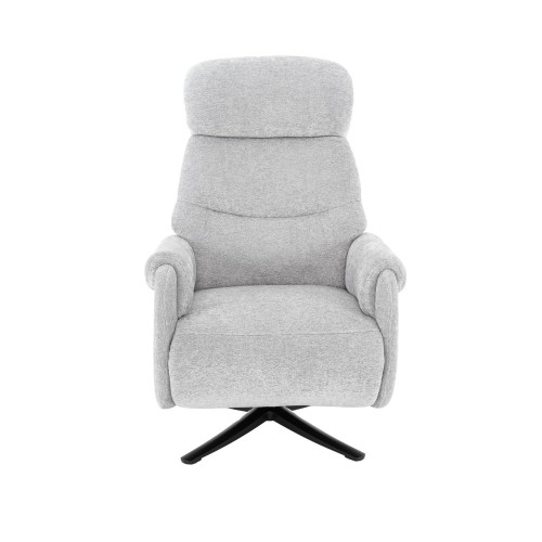 POLTRONA CIPRO RELAX ELETTRICA GRIGIO CHIARO 2 MOTORI