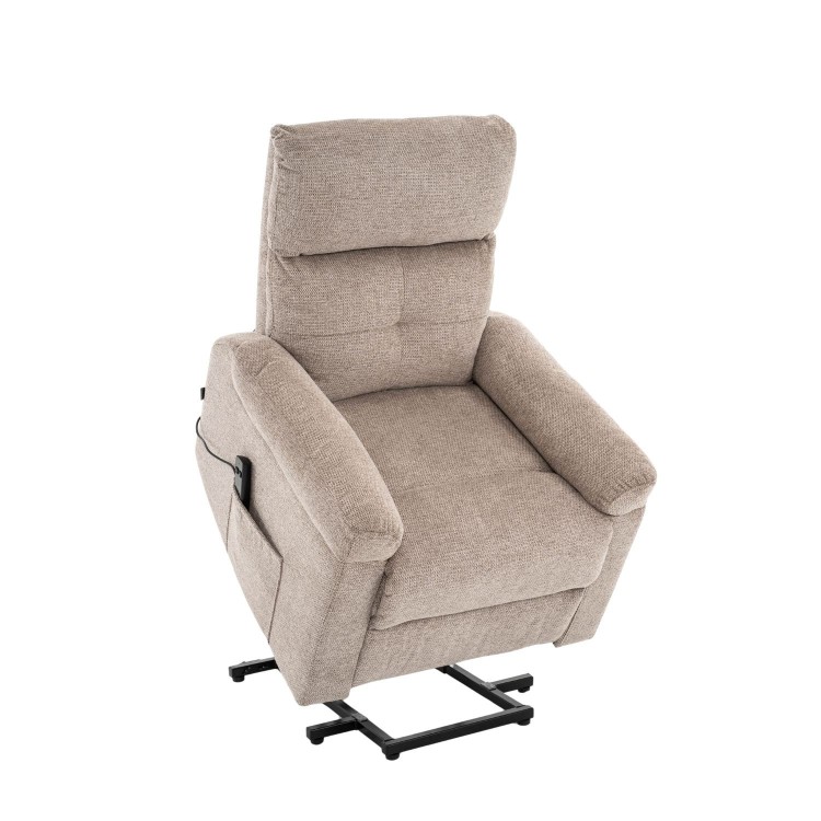 FAUTEUIL SAVONA RELAX ÉLECTRIQUE MARRON INCLINABLE