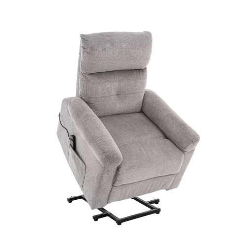 SILLÓN SAVONA RELAX ELÉCTRICO GRIS RECLINABLE