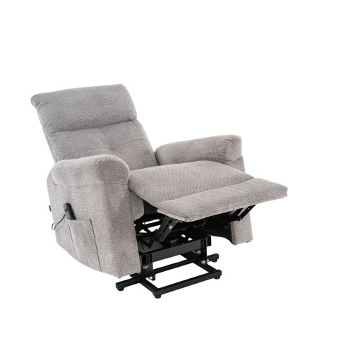 FAUTEUIL SAVONA RELAX ÉLECTRIQUE GRIS INCLINABLE