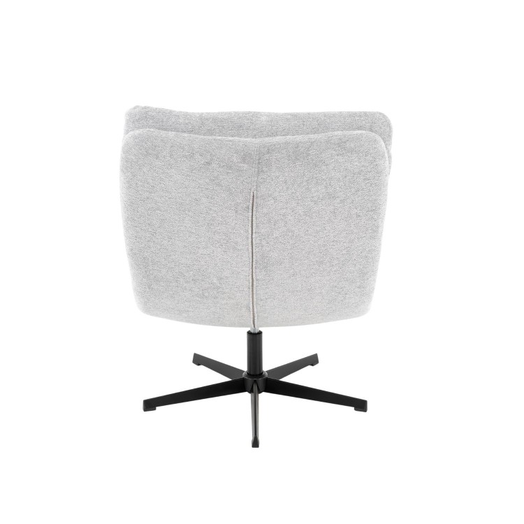 SILLÓN MILAN GRIS CON REPOSAPIES