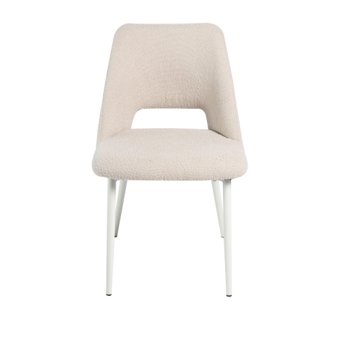 SEDIA EROS COLOR SABBIA CON GAMBA BEIGE