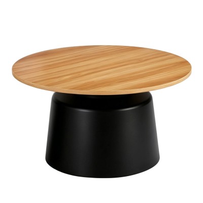 LOT DE 2 TABLES D'APPOINT NOA PIED NOIR 2