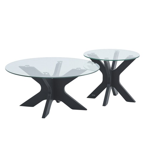 Ensemble de 2 tables auxiliaires de la dune Casquette Claste