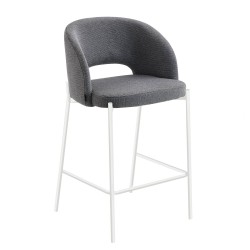 Tabouret chronos gris paw beige