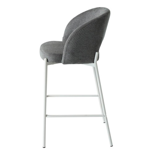TABURETE CRONOS GRIS PATA BEIGE