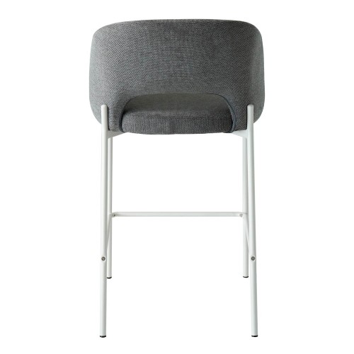 TABURETE CRONOS GRIS PATA BEIGE